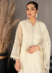 Kurta Set in Off-white by Agha Jaan - EOP8361