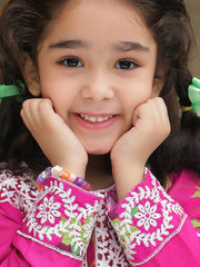 Gharara in Pink by Sara Jahan Kids - XWQ9091