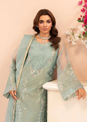 Kurta Set in Light blue by Zarqun - TQU1787