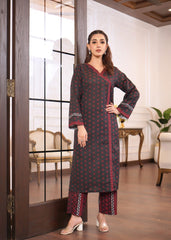 Angrakha in Charcoal by Yolo Pret - XPC2051 | Laam.pk