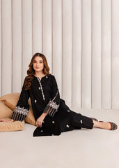 Kurta Set in Black by Mayal - RWZ5468