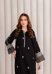 Kurta Set in Black by Mayal - RWZ5468