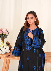 Kurta Set in Black by Damask Clothing Studio - RVD8929