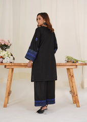 Kurta Set in Black by Damask Clothing Studio - RVD8929