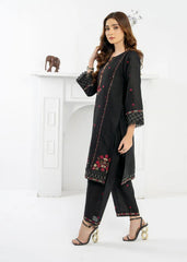 Kurta Set in Black by Momin Online - PPY6165