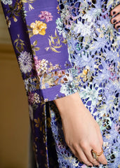 Kurta Set in Indigo by Sahibas By Mirza - URU7382