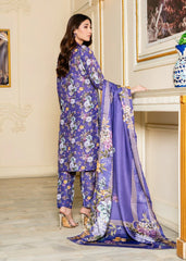 Kurta Set in Indigo by Sahibas By Mirza - URU7382