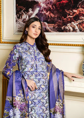 Kurta Set in Indigo by Sahibas By Mirza - URU7382