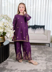 Kurta Set in Purple by Fresh Birds - GAH4512