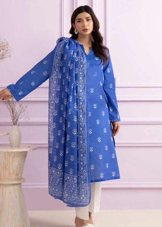 Kanwal Boutique - Embroidered Kurta Dupatta - 2040