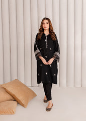 Kurta Set in Black by Mayal - RWZ5468 | Laam.pk