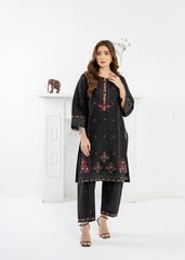 Kurta Set in Black by Momin Online - PPY6165 | Laam.pk