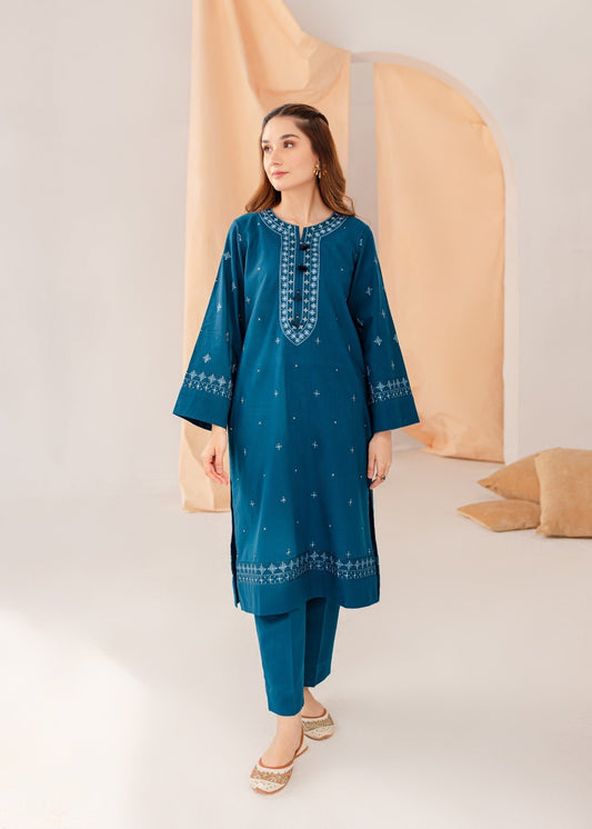 Kurta Set in Blue by Mayal - BLQ1252 | Laam.pk