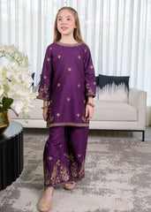 Kurta Set in Purple by Fresh Birds - GAH4512 | Laam.pk