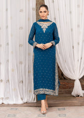 Kurta Set in Royal blue by Agha Jaan - MFL4030 | Laam.pk