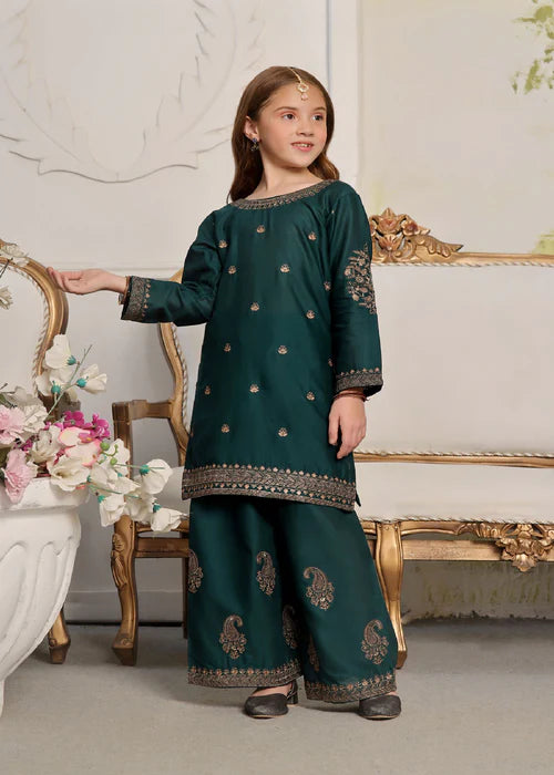 Kurta Set in Green by Fresh Birds - QBA4192