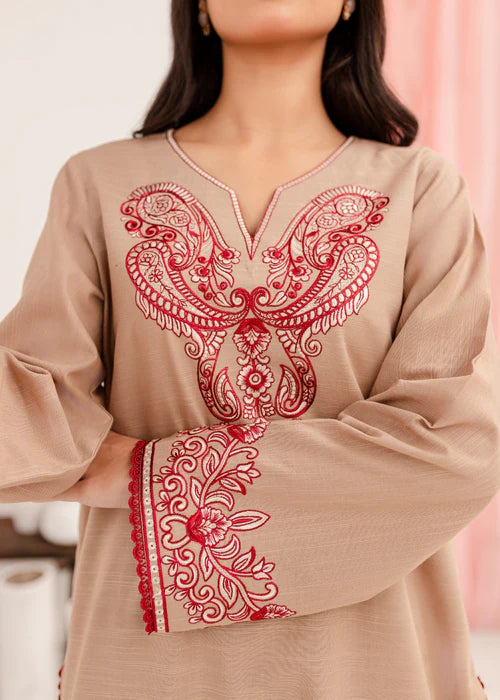 Kurta Set in Beige by Mayal - BOH3930