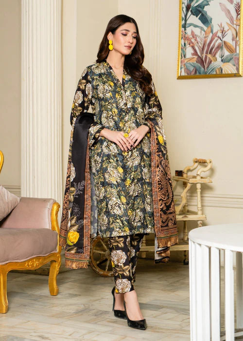Kurta Set in Multi by Sahibas By Mirza - VMT3755