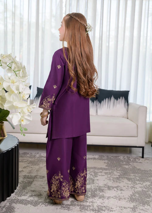 Kurta Set in Purple by Fresh Birds - GAH4512